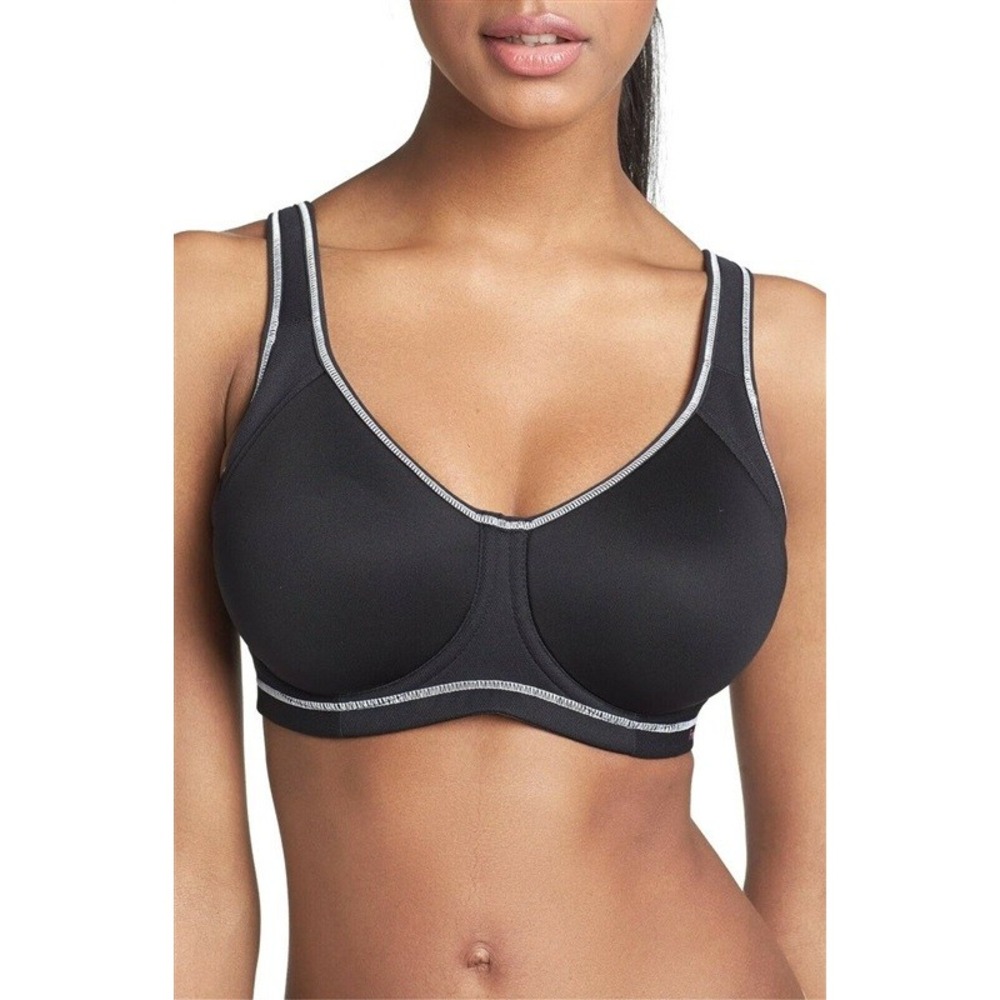 NWOt Freya 34J US Sonic Underwire Molded Spacer Sports Bra AA4892 Blue #102831
